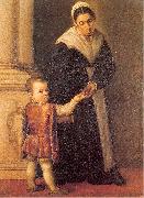 Marescalca, Pietro Child with Nurse china oil painting reproduction